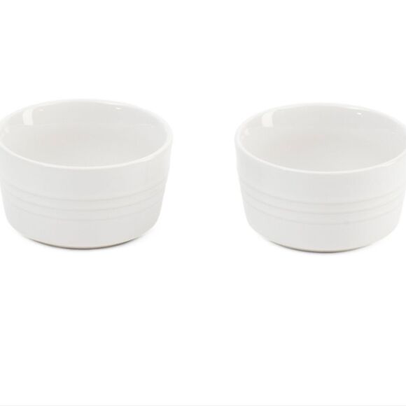 Le Creuset Stoneware Round Straight Wall Ramekin, Set Of 2 - Picture 2 of 10